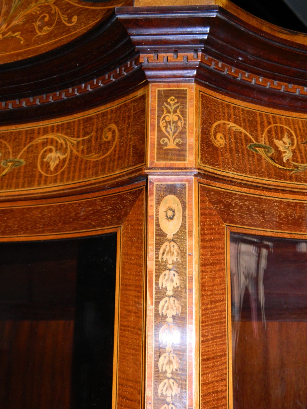 inlaid display cabinet - Paterson, Smith & Innes, Edinburgh View V