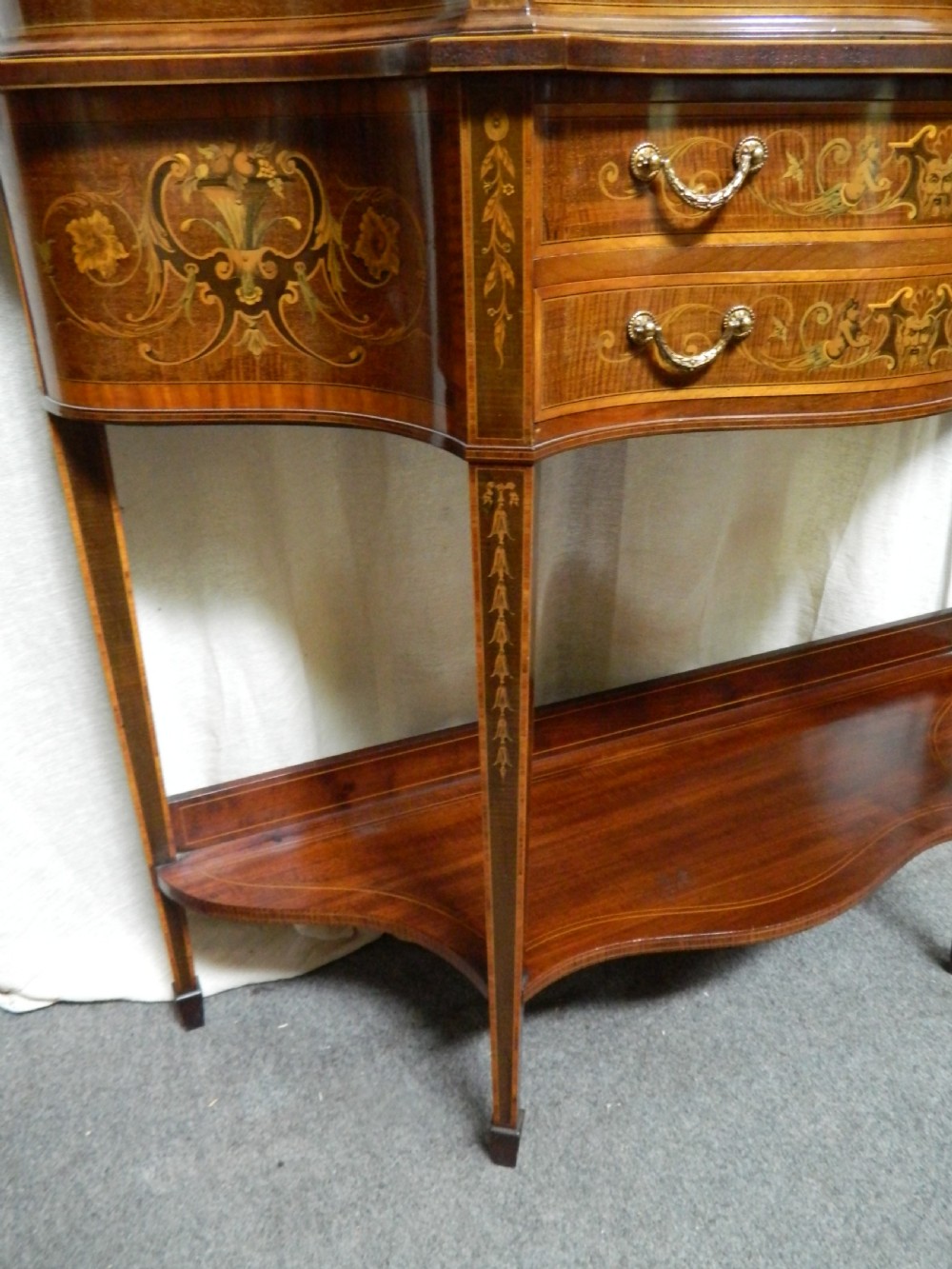 inlaid display cabinet - Paterson, Smith & Innes, Edinburgh View VII