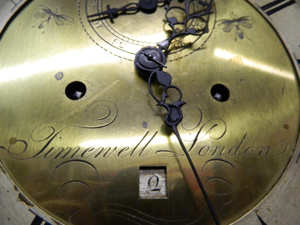 mahogany longcase clock - Timewell of London View IV