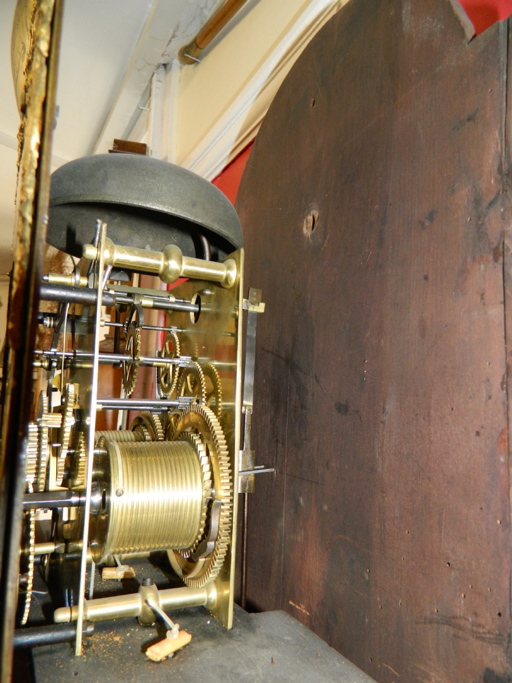 mahogany longcase clock - Timewell of London View VIII