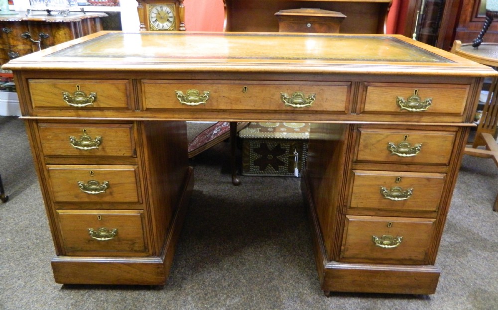 mahogany desk View II