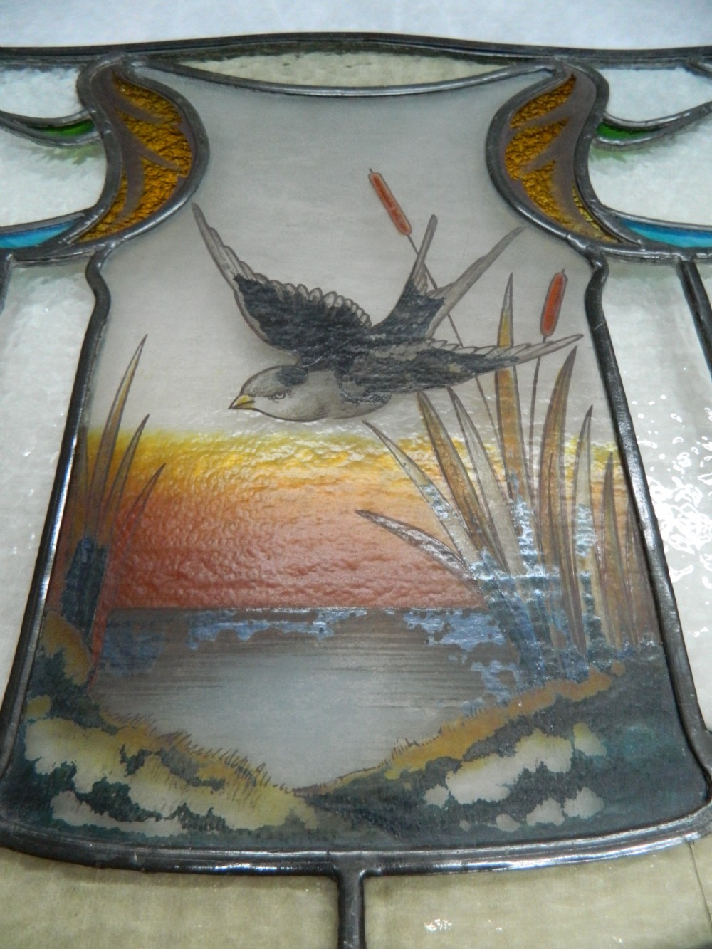 stained glass window panel View II