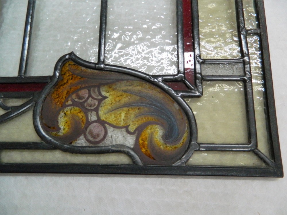 stained glass window panel View III