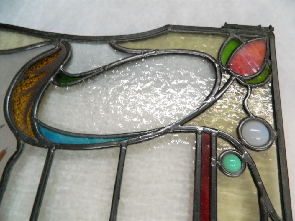 stained glass window panel View V