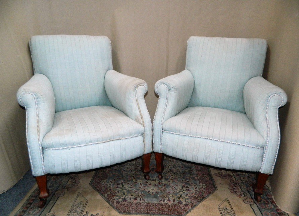 pair of armchairs
