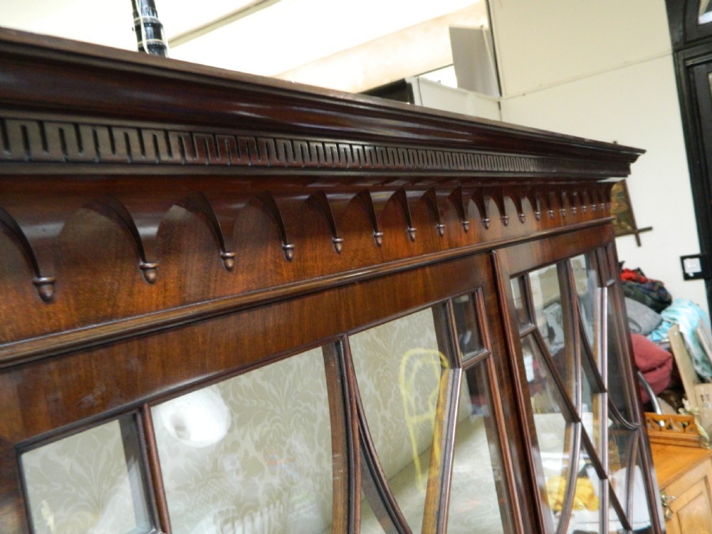 large mahogany display cabinet View VI