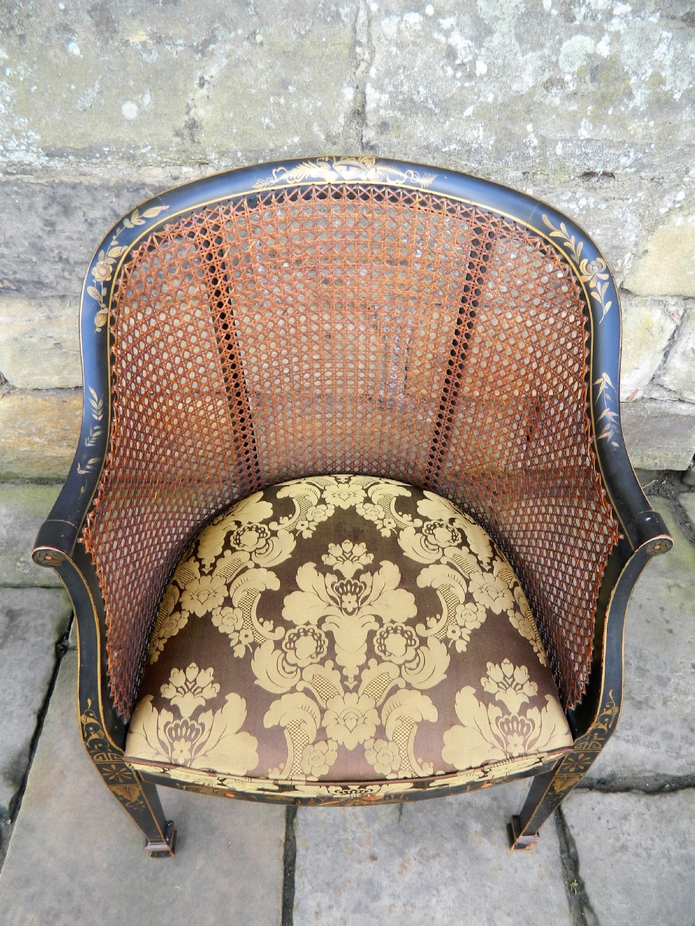 Chinoiserie tub chair View II
