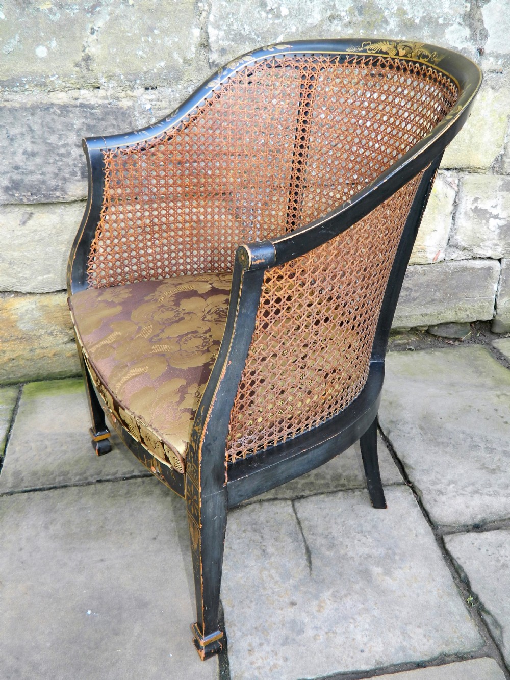 Chinoiserie tub chair View VI