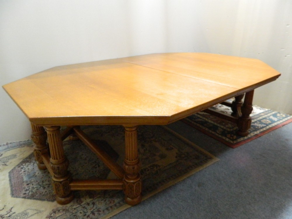 oak dining table and chairs View III