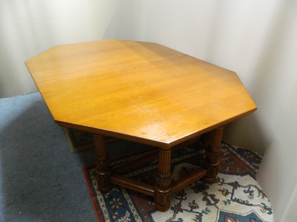 oak dining table and chairs View IV