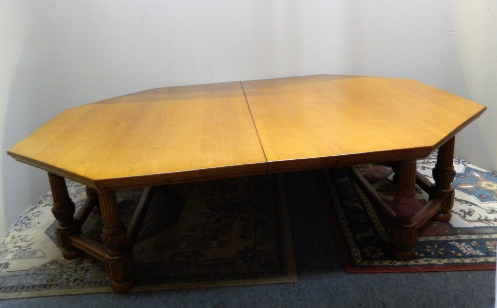 oak dining table and chairs View V