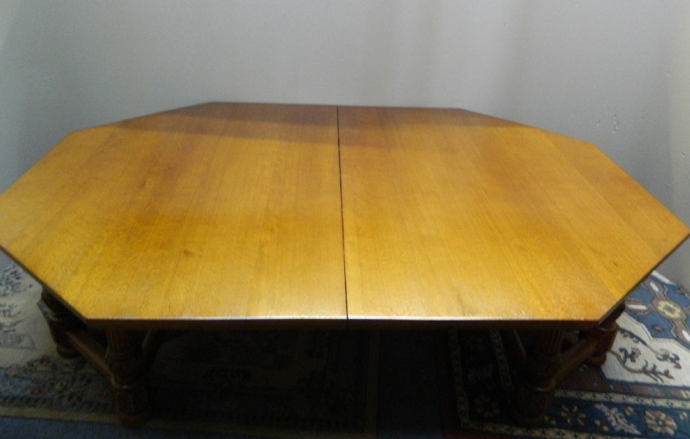 oak dining table and chairs View VI