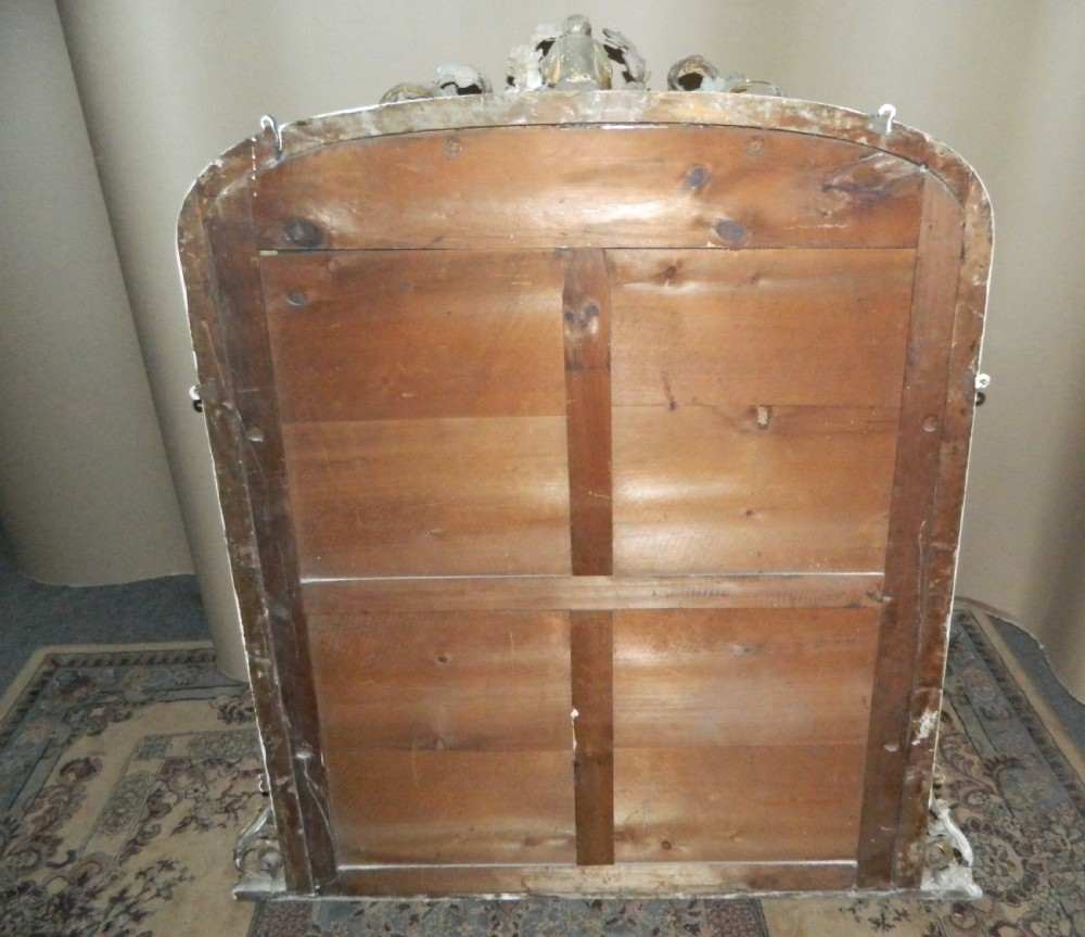 large gilt overmantel mirror View VI