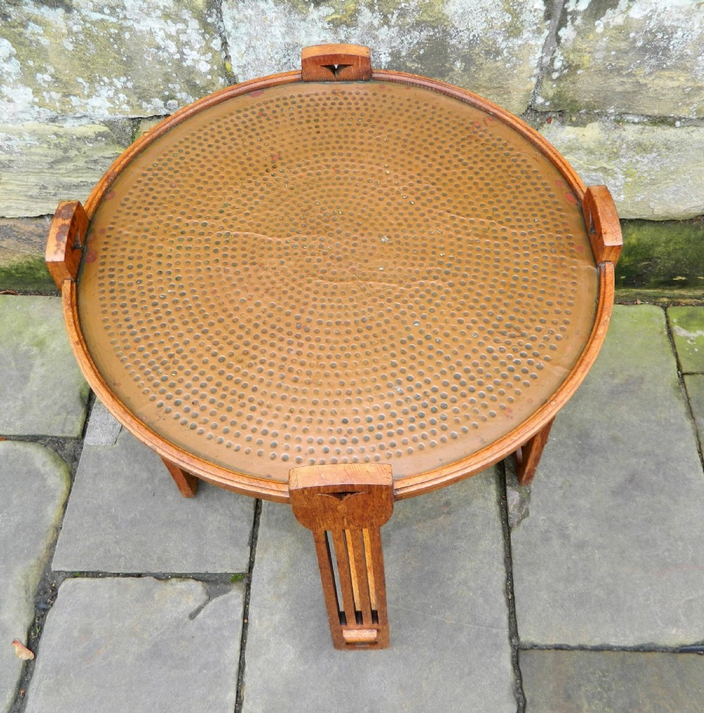 Arts & Crafts oak table View II