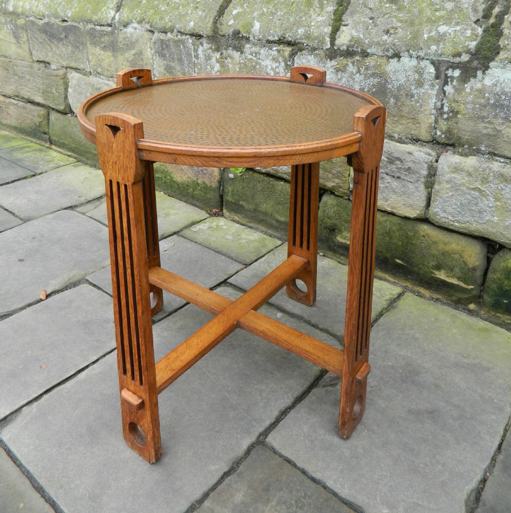 Arts & Crafts oak table View VI