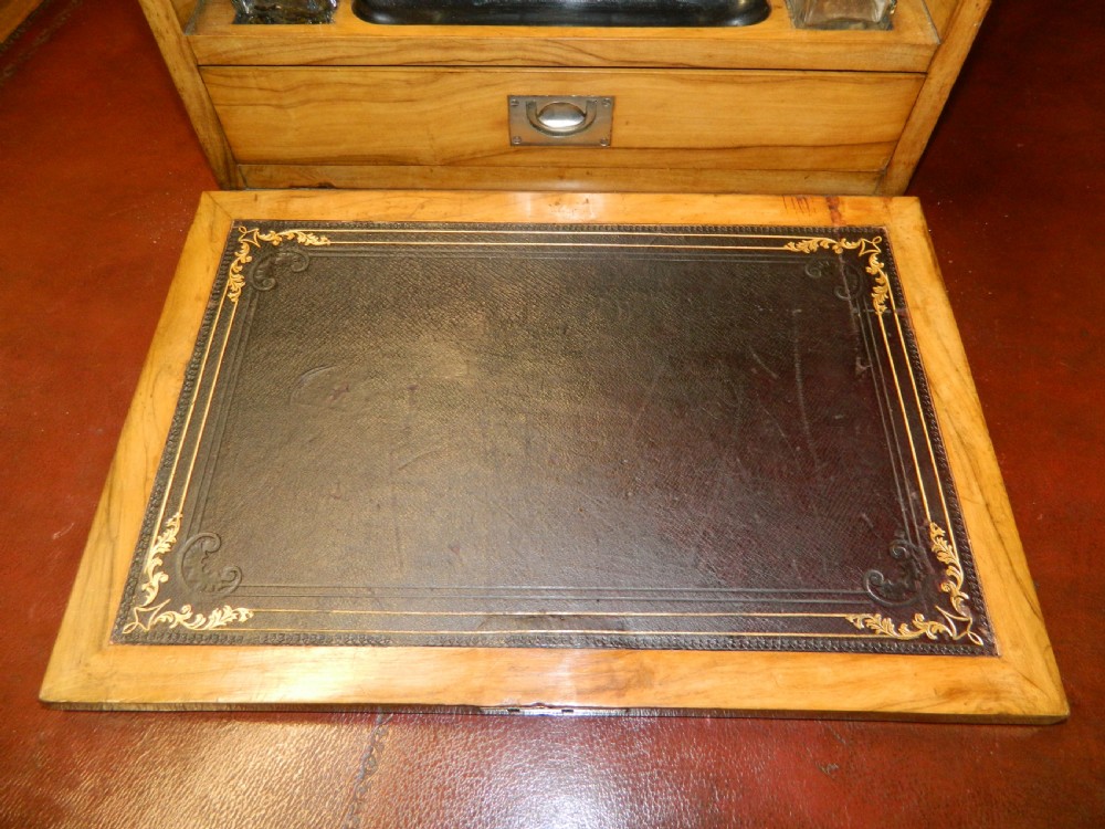 Olivewood stationery box / writing box View VI