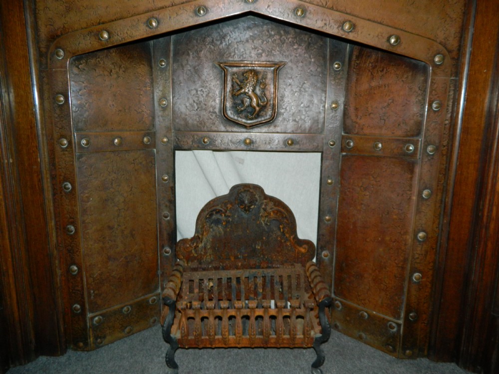 large oak fire surround View VI