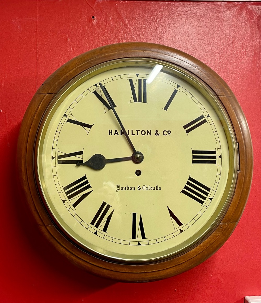 Large dial fusee wall clock View VI