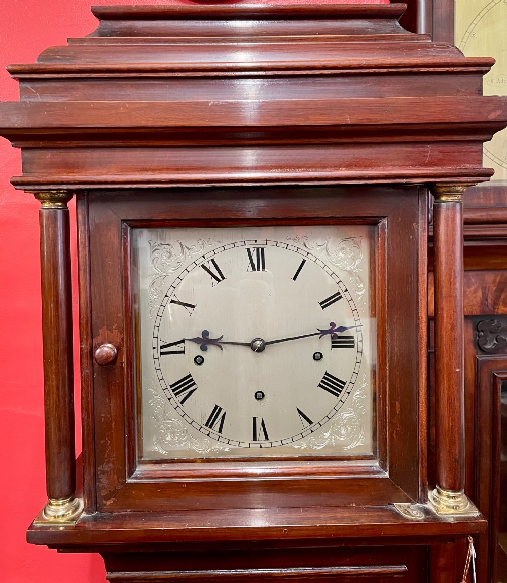 Triple weight grandmother clock View II