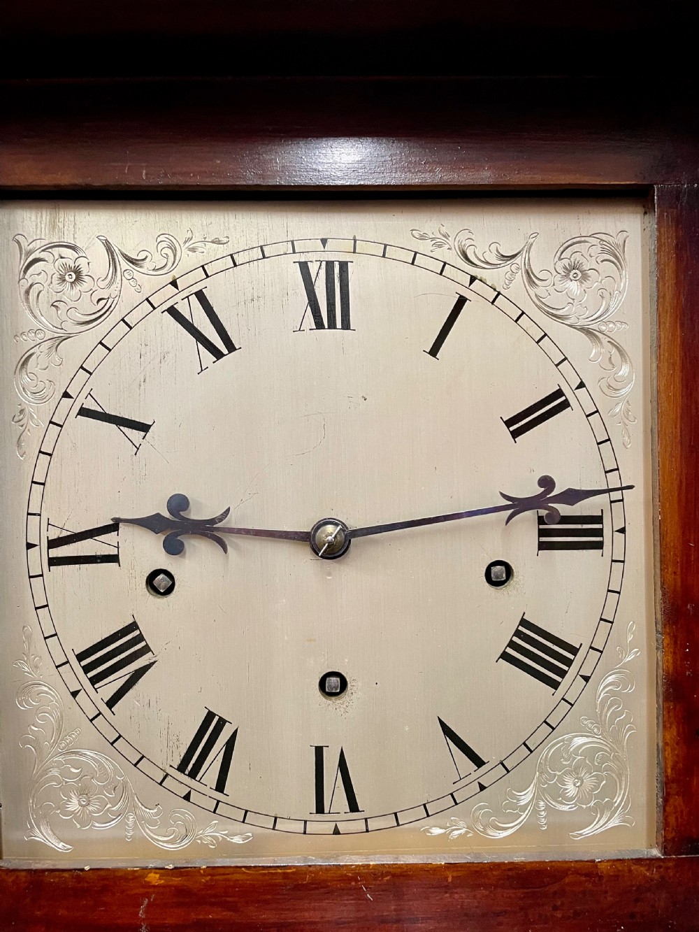 Triple weight grandmother clock View III