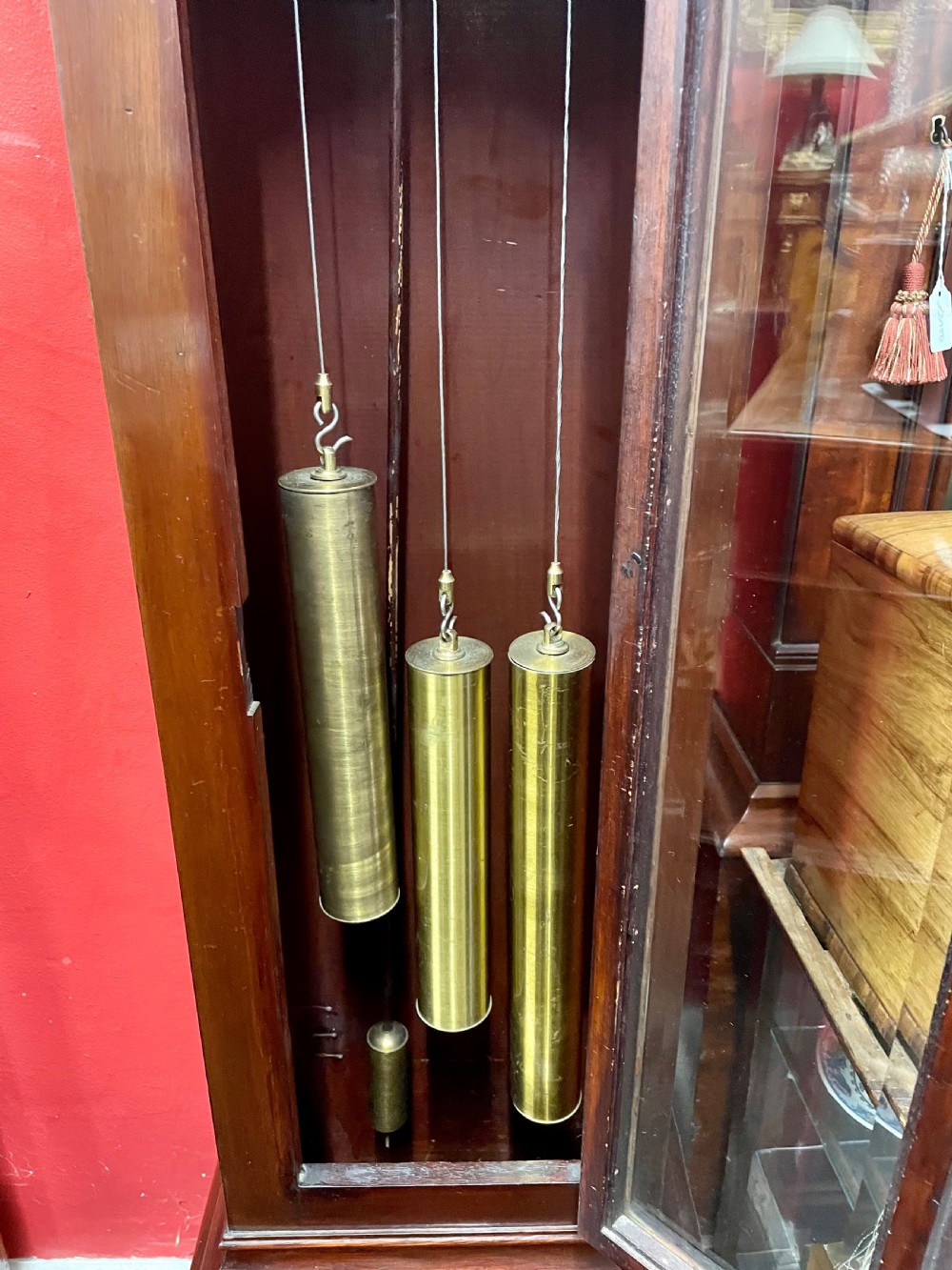 Triple weight grandmother clock View VII