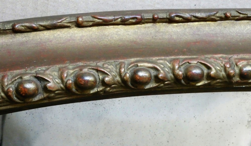 large gilt overmantel mirror View III