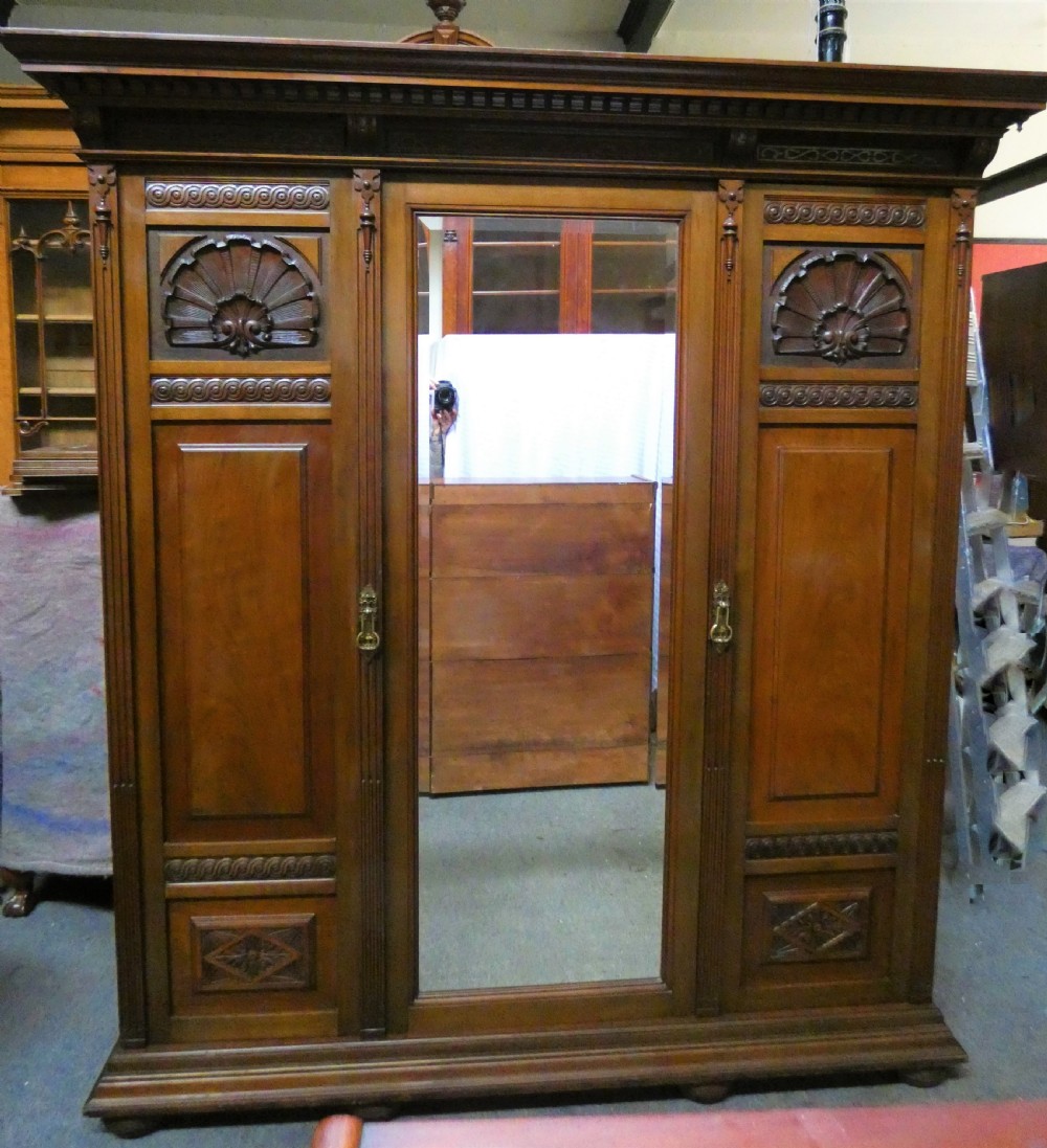 mahogany wardrobe - Taylor & Son Edinburgh