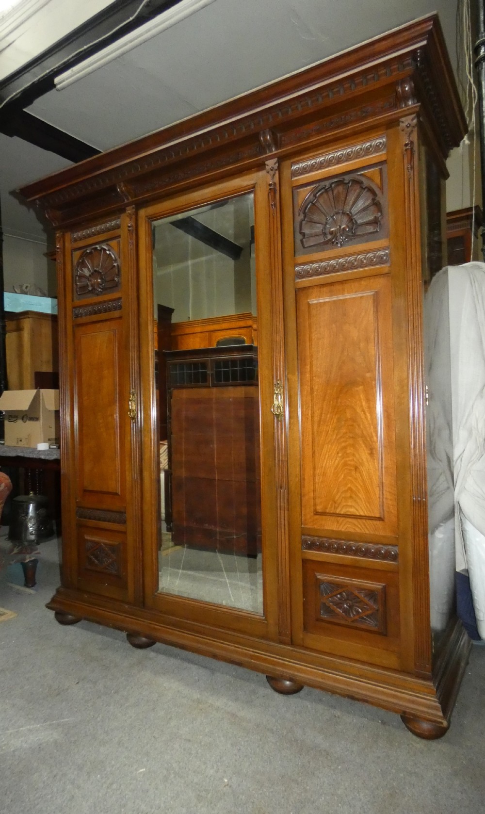 mahogany wardrobe - Taylor & Son Edinburgh View VIII