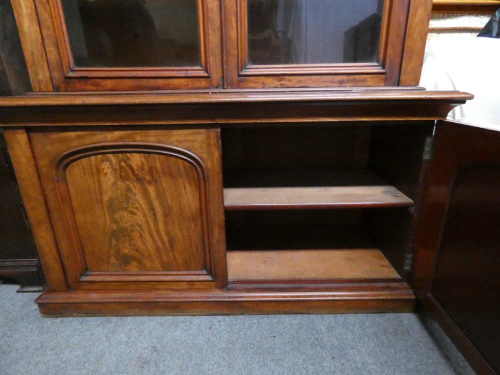 tall mahogany bookcase View II