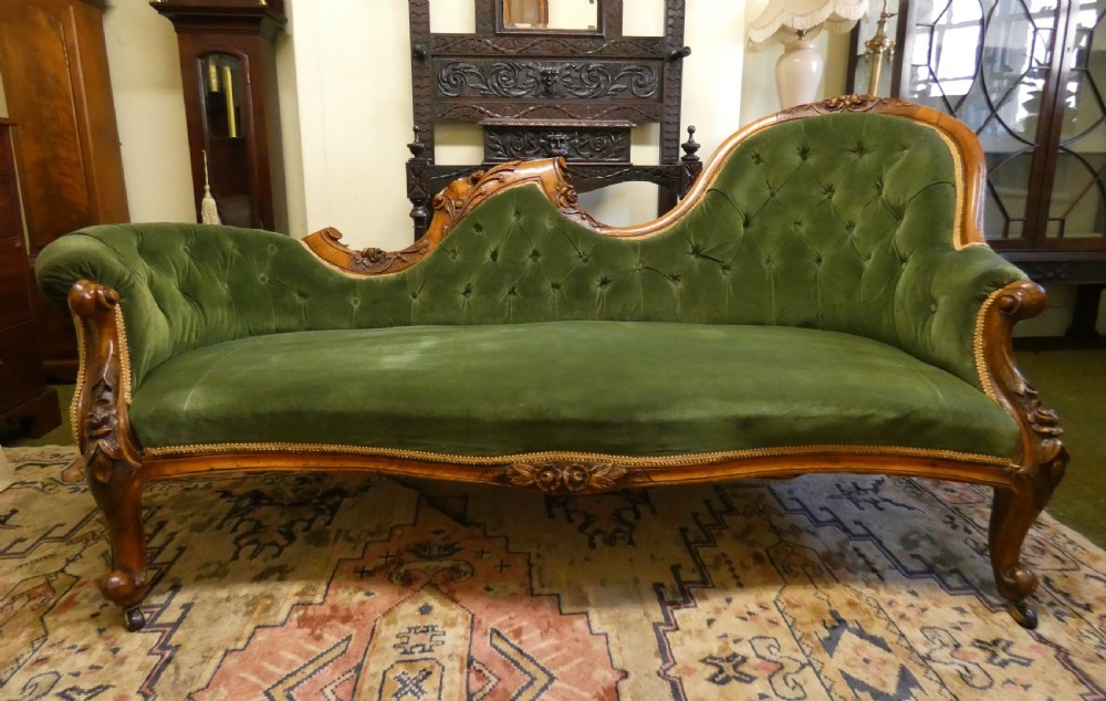 Victorian chaise longue