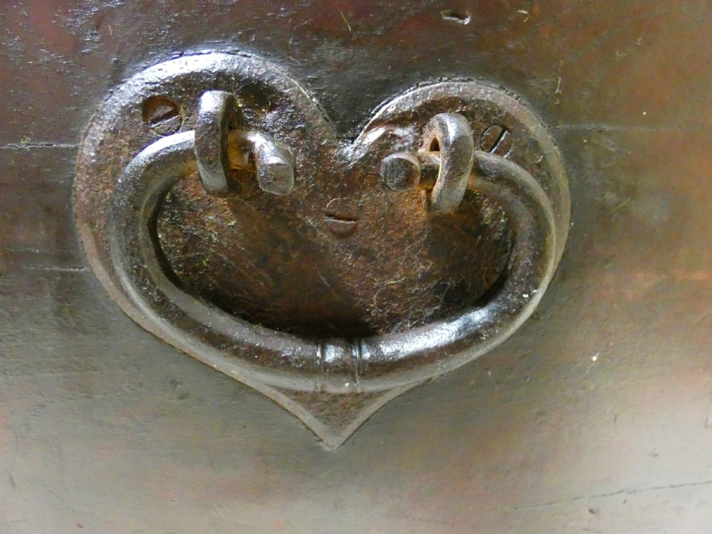 brass bound military trunk View VI