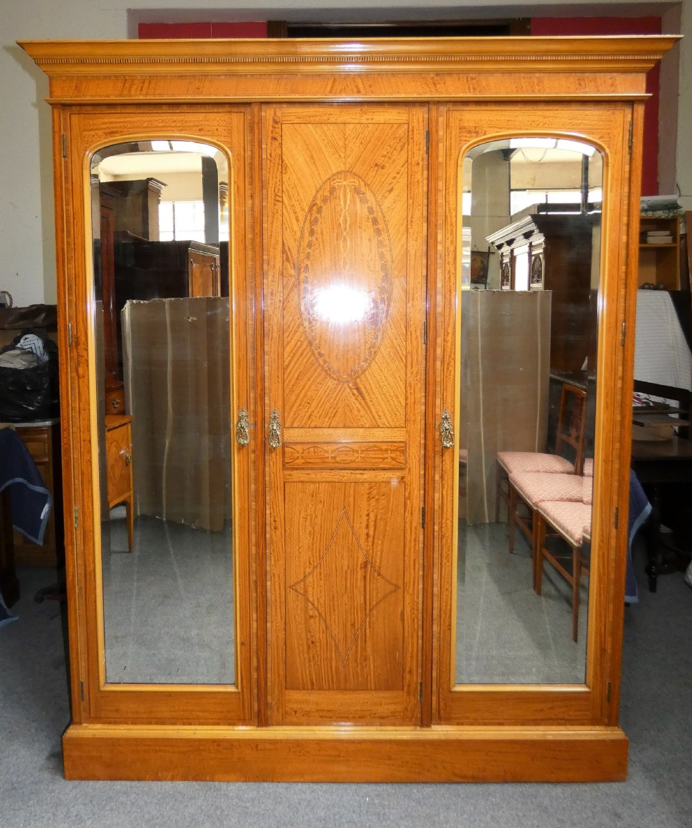 Maple & Co satinwood bedroom suite View V
