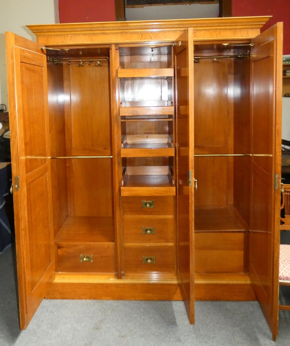 Maple & Co satinwood bedroom suite View VIII