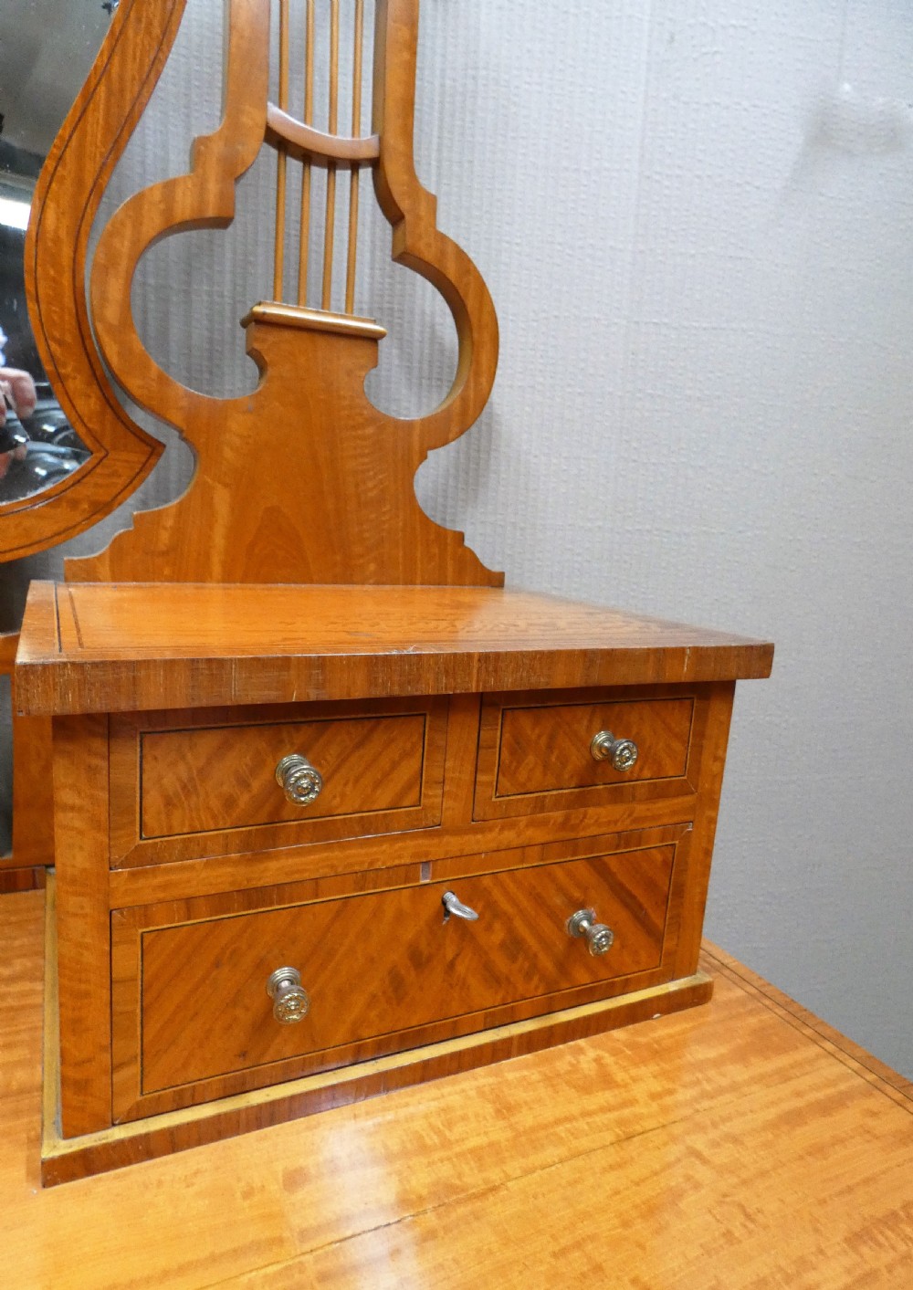 Maple & Co satinwood bedroom suite View XV