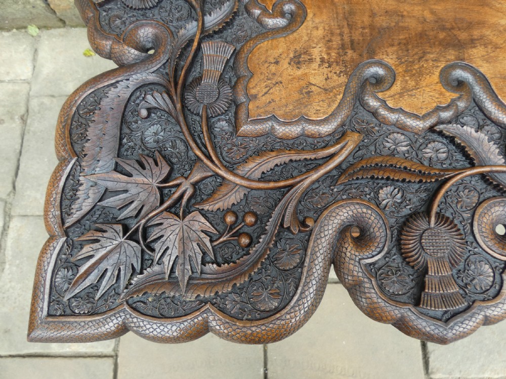 Arts & Crafts occasional table View VIII