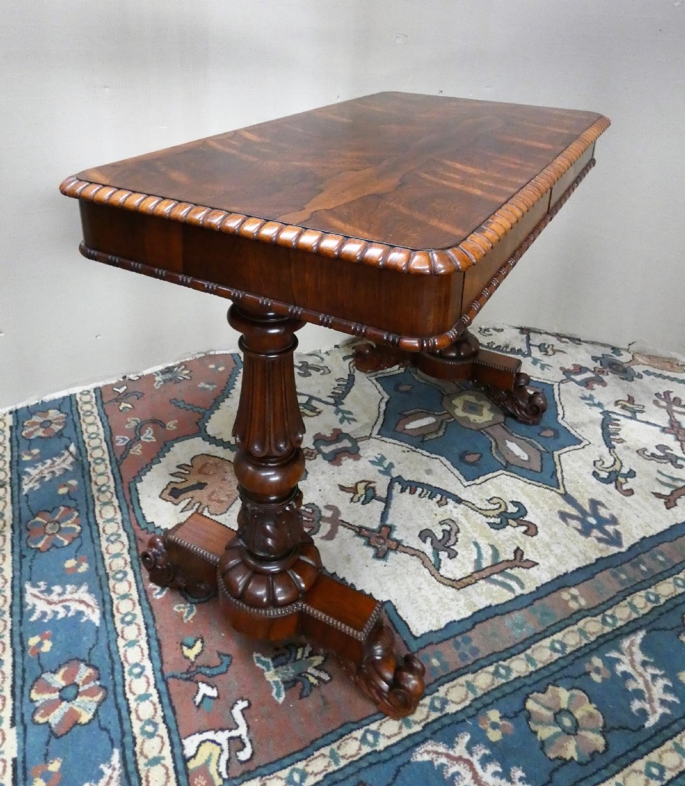 Rosewood library table