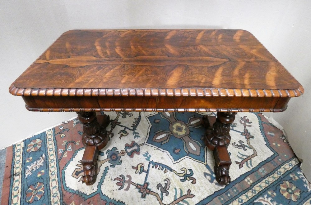 Rosewood library table View III