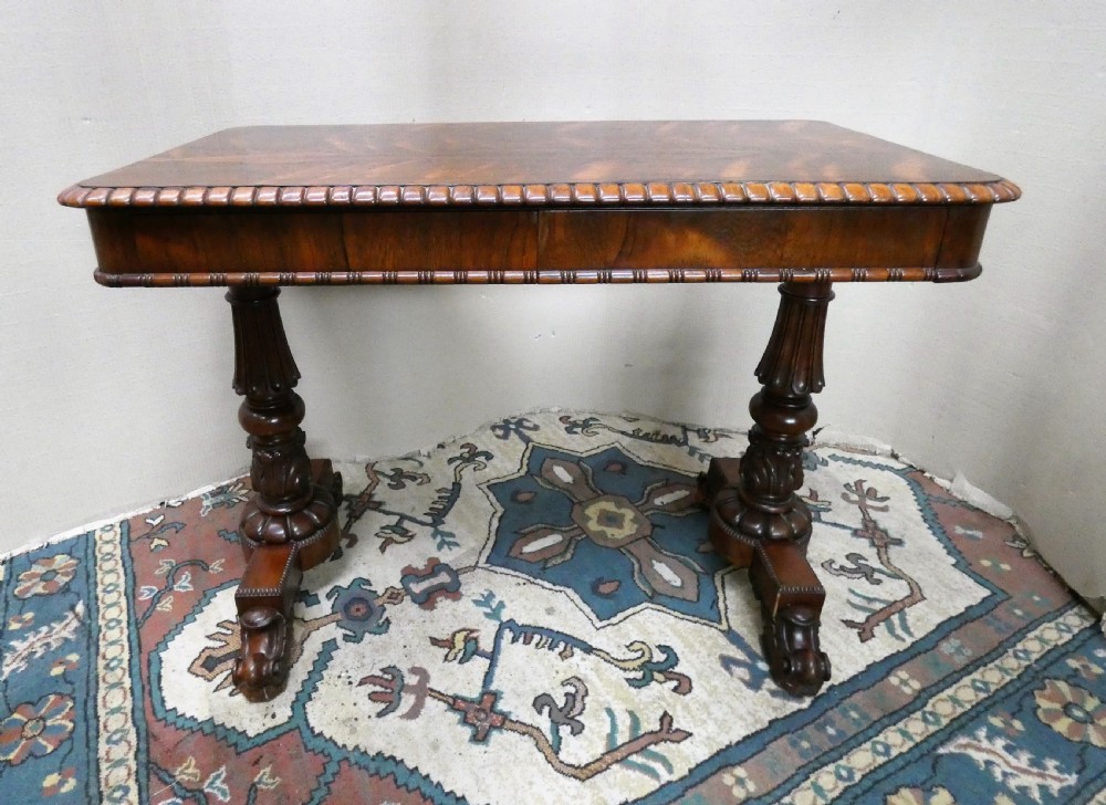 Rosewood library table View IV