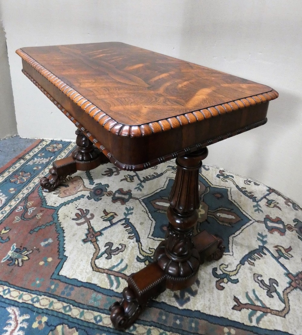 Rosewood library table View V
