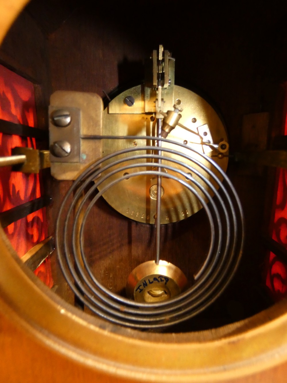 French mantel / bracket clock View VII