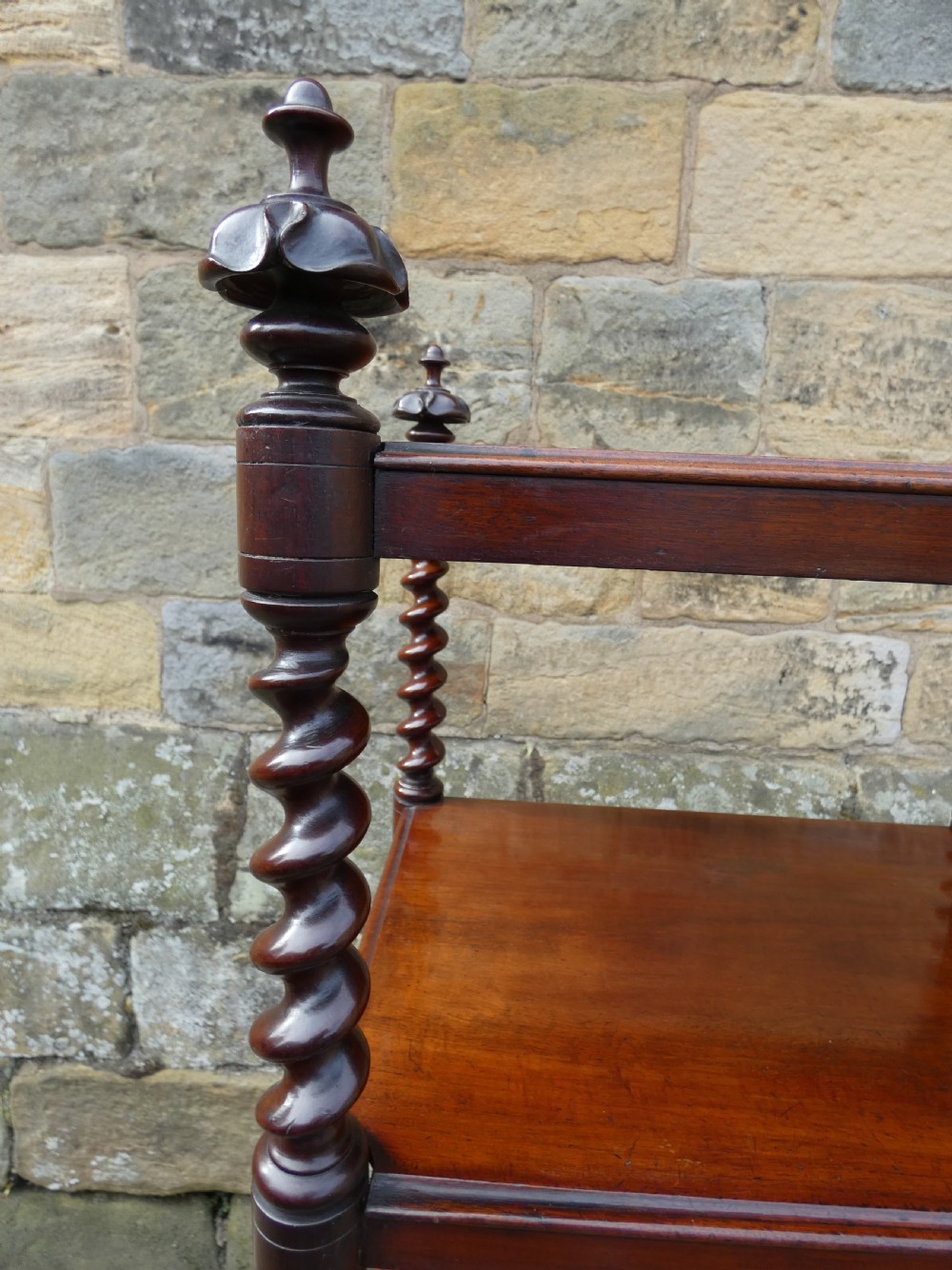 William IV mahogany whatnot View III