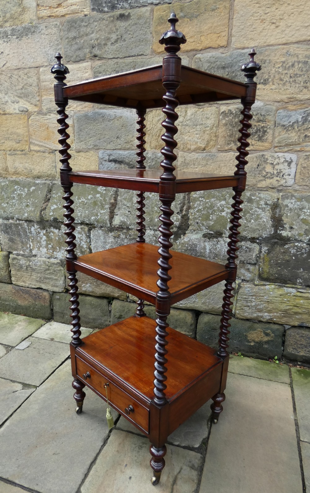 William IV mahogany whatnot View IV