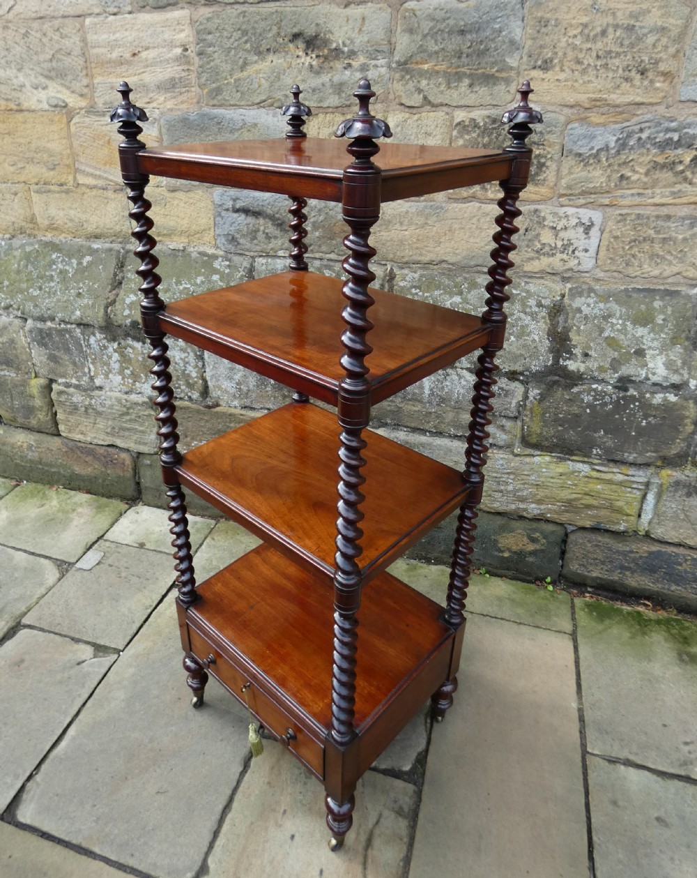 William IV mahogany whatnot View V