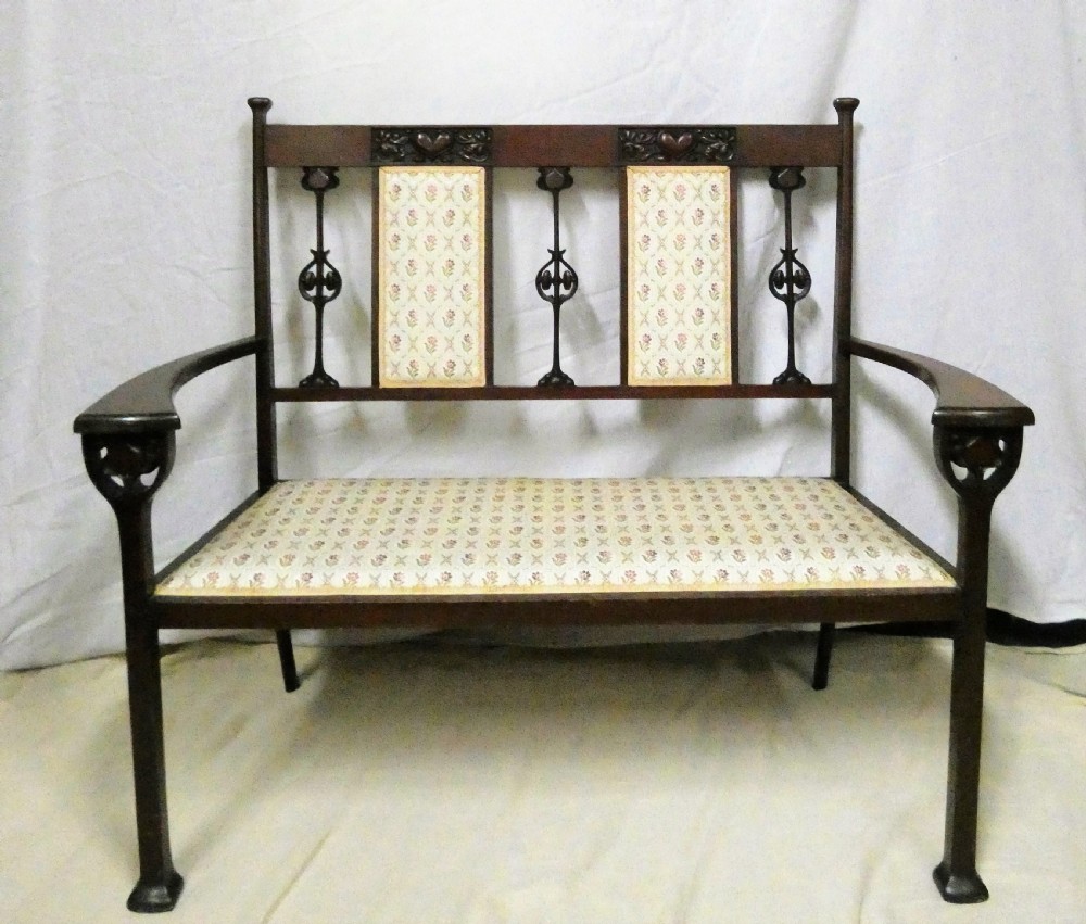 Art Nouveau sofa / settee