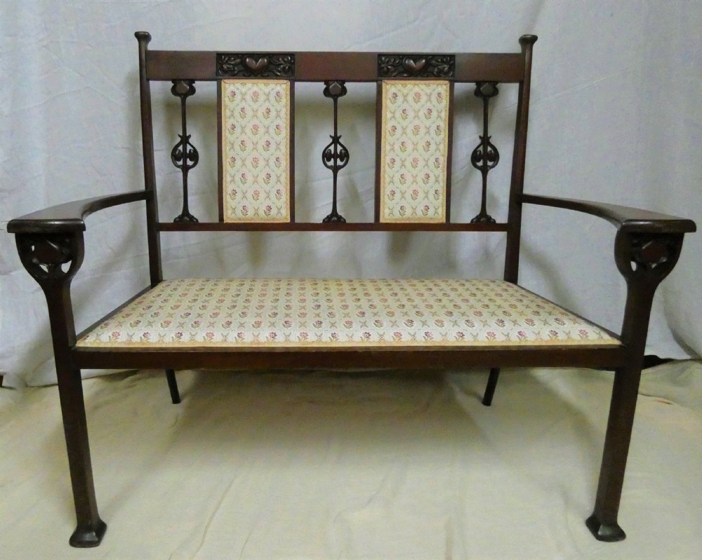 Art Nouveau sofa / settee View II