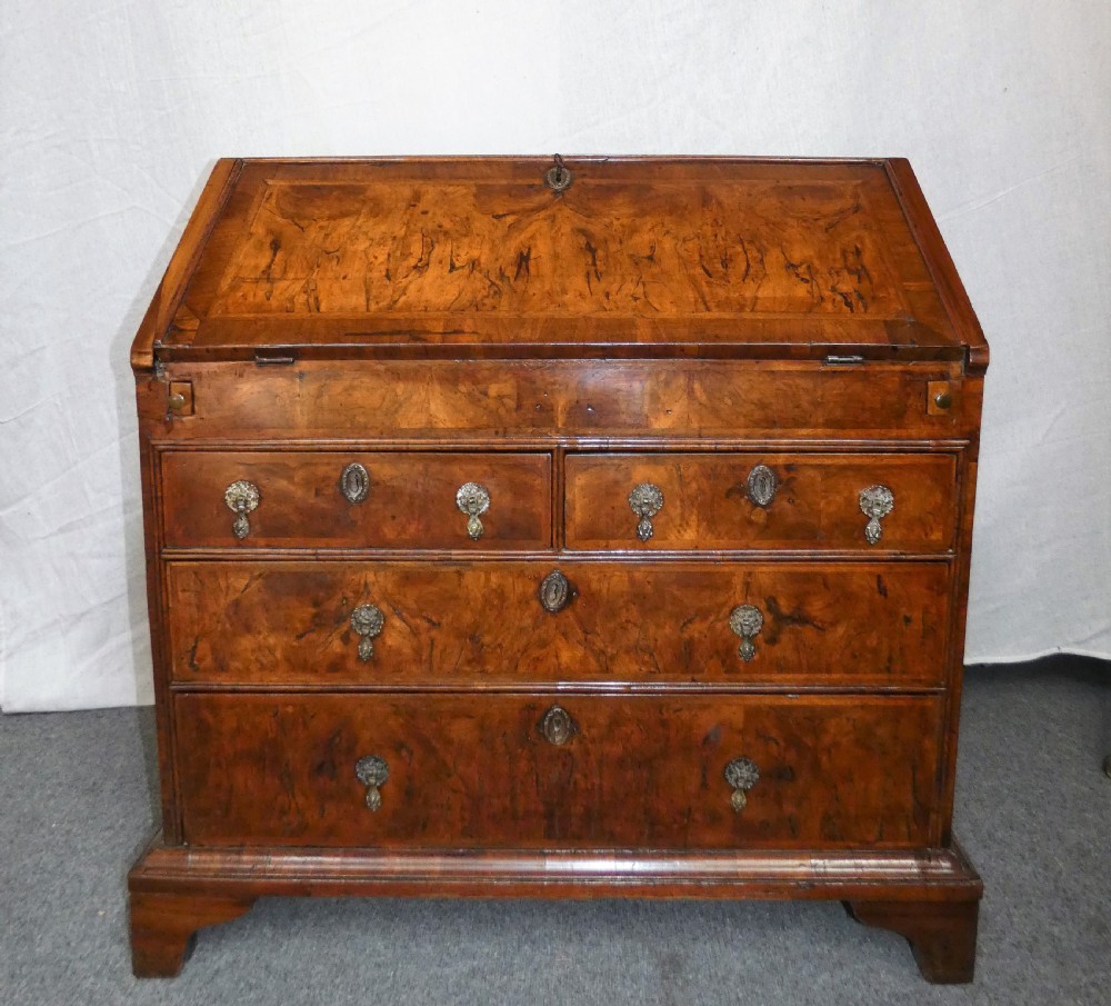 George 1 Walnut bureau 