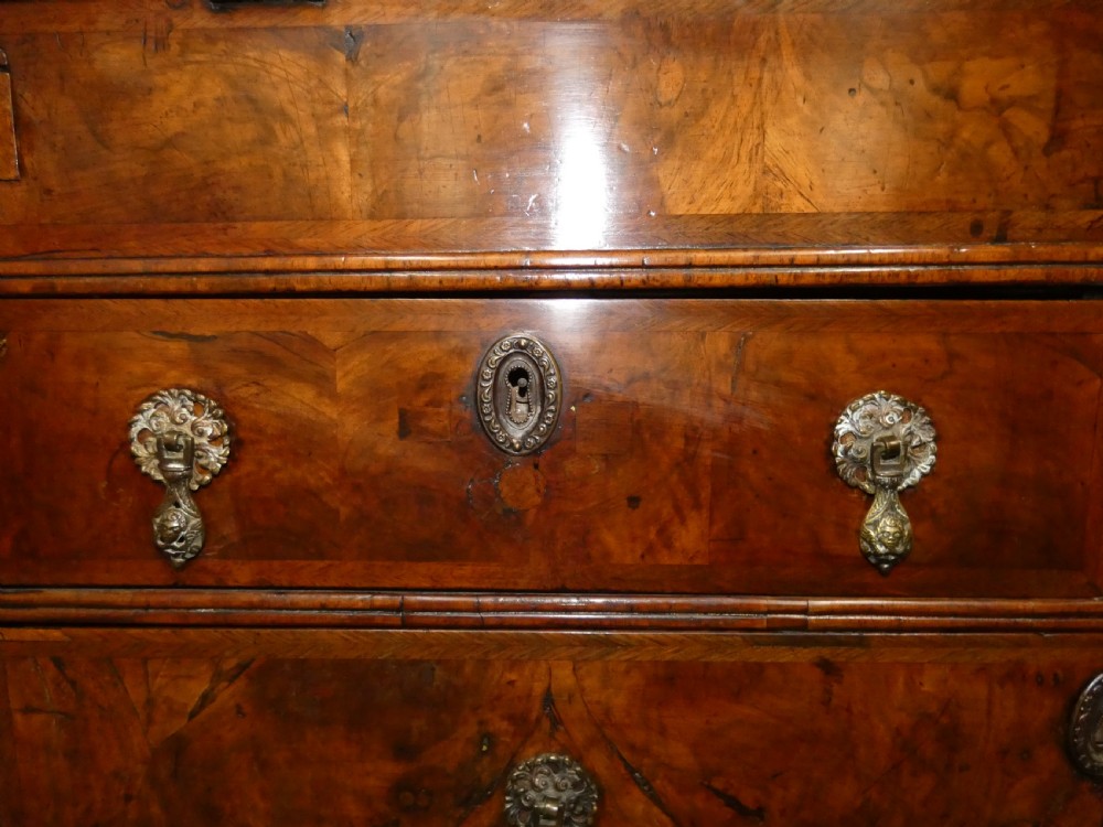 George 1 Walnut bureau  View VI