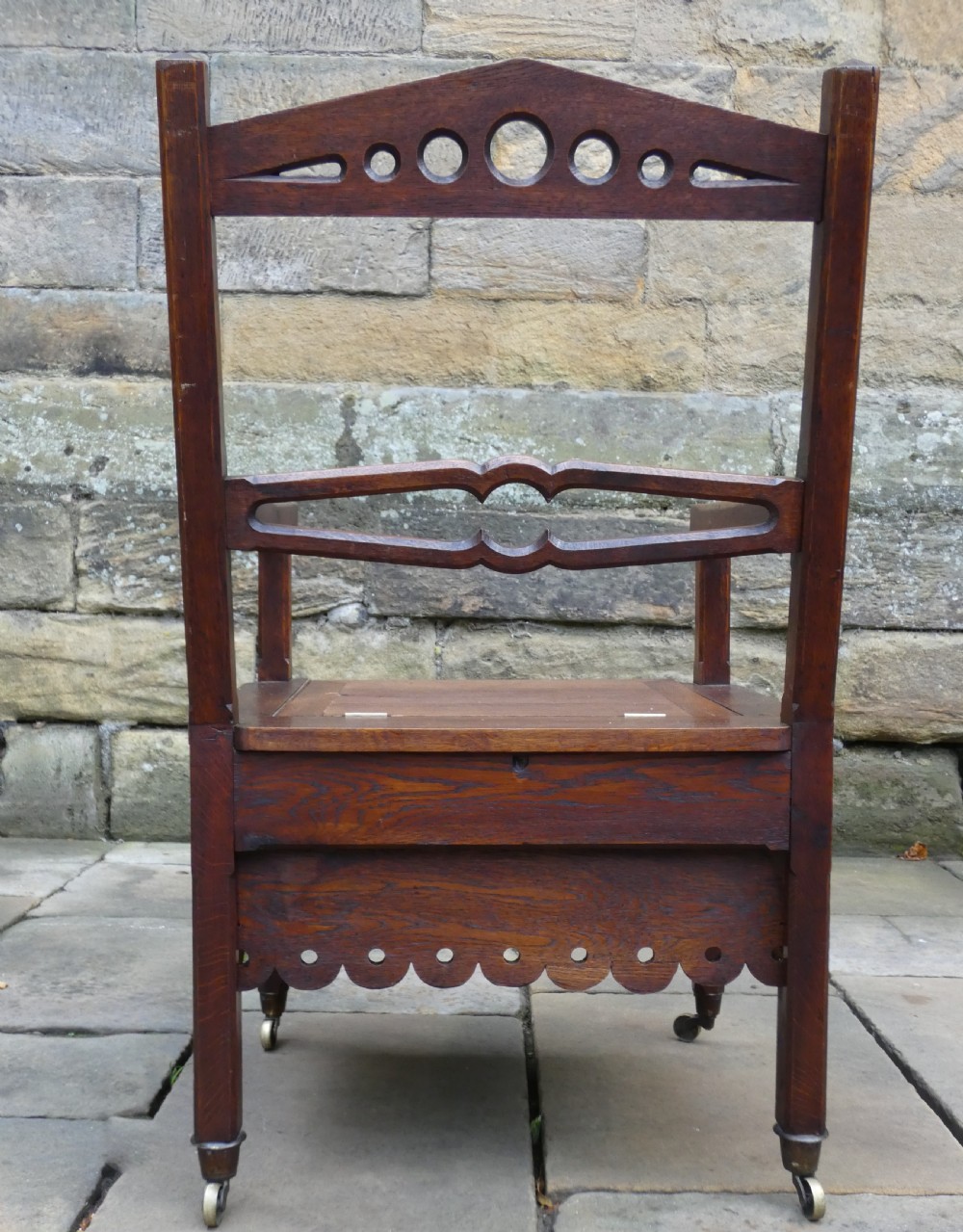 Arts & Crafts oak chair View VIII