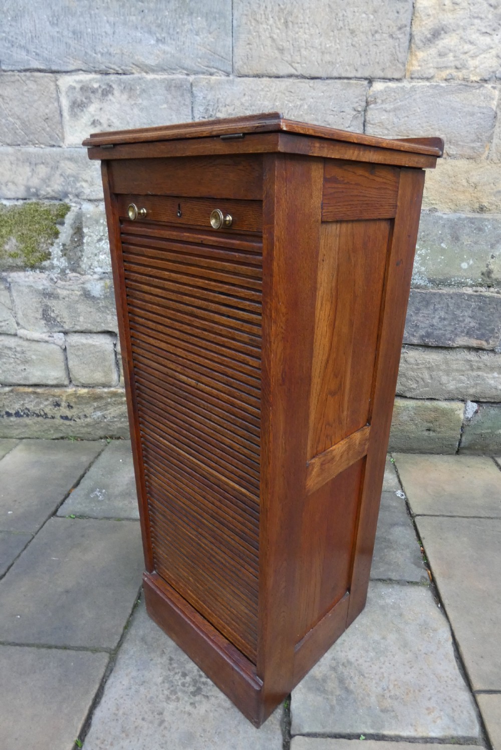 Oak filing cabinet View V