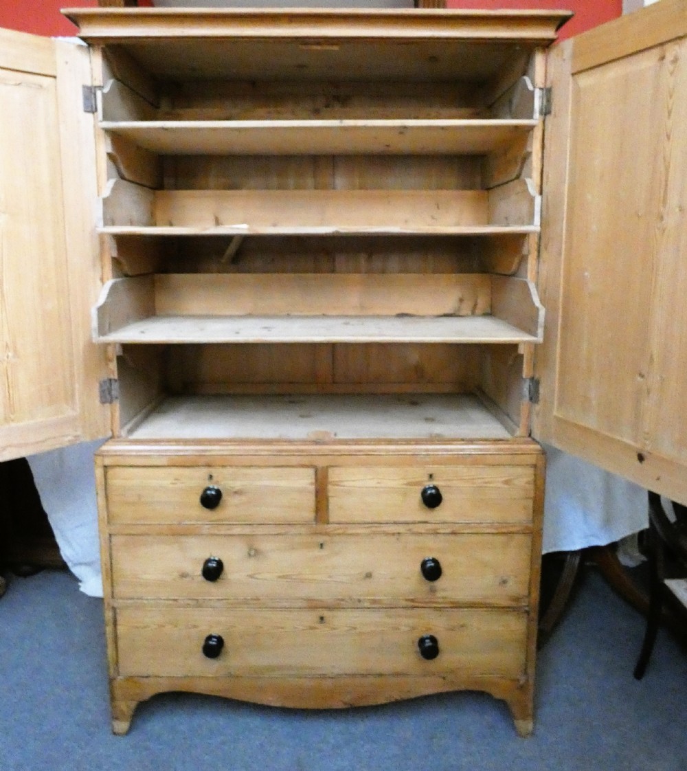 Georgian pine press View VI